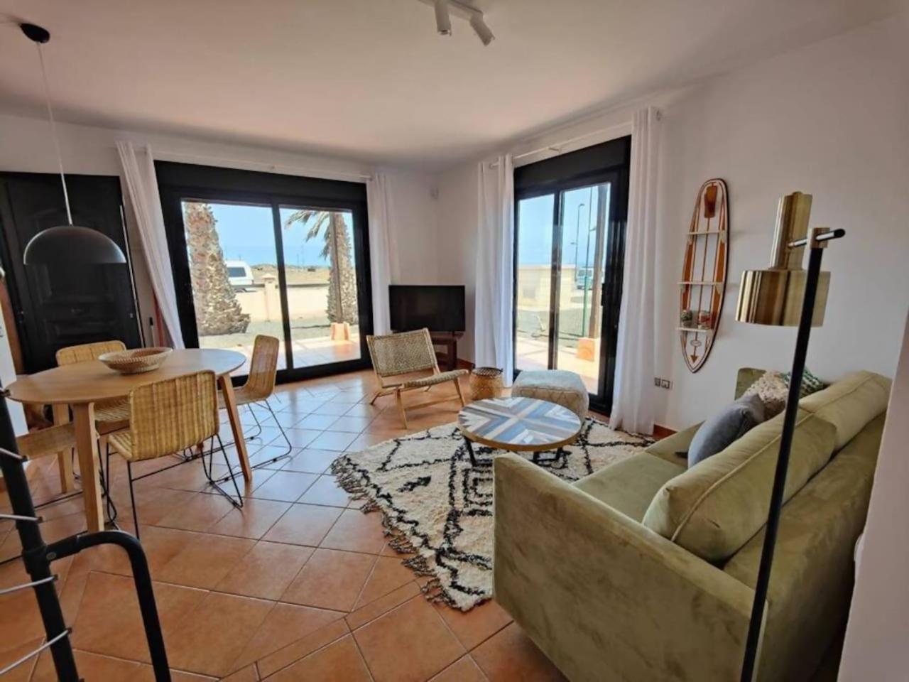 Villa Moana Vistas Al Mar Y Jacuzzi Lajares Eksteriør bilde